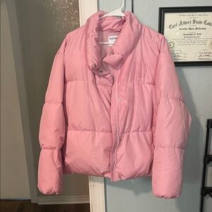Old Navy Blush Pink Quilted Jacket